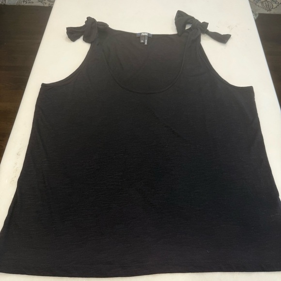 PAIGE Women's Black Gala Tank,  Bow Tie Straps Size XL - Picture 9 of 9